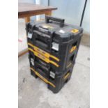 2 DEWALT TOOL BOXES (EMPTY) NO VAT