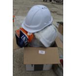 8 HARD HATS + VAT