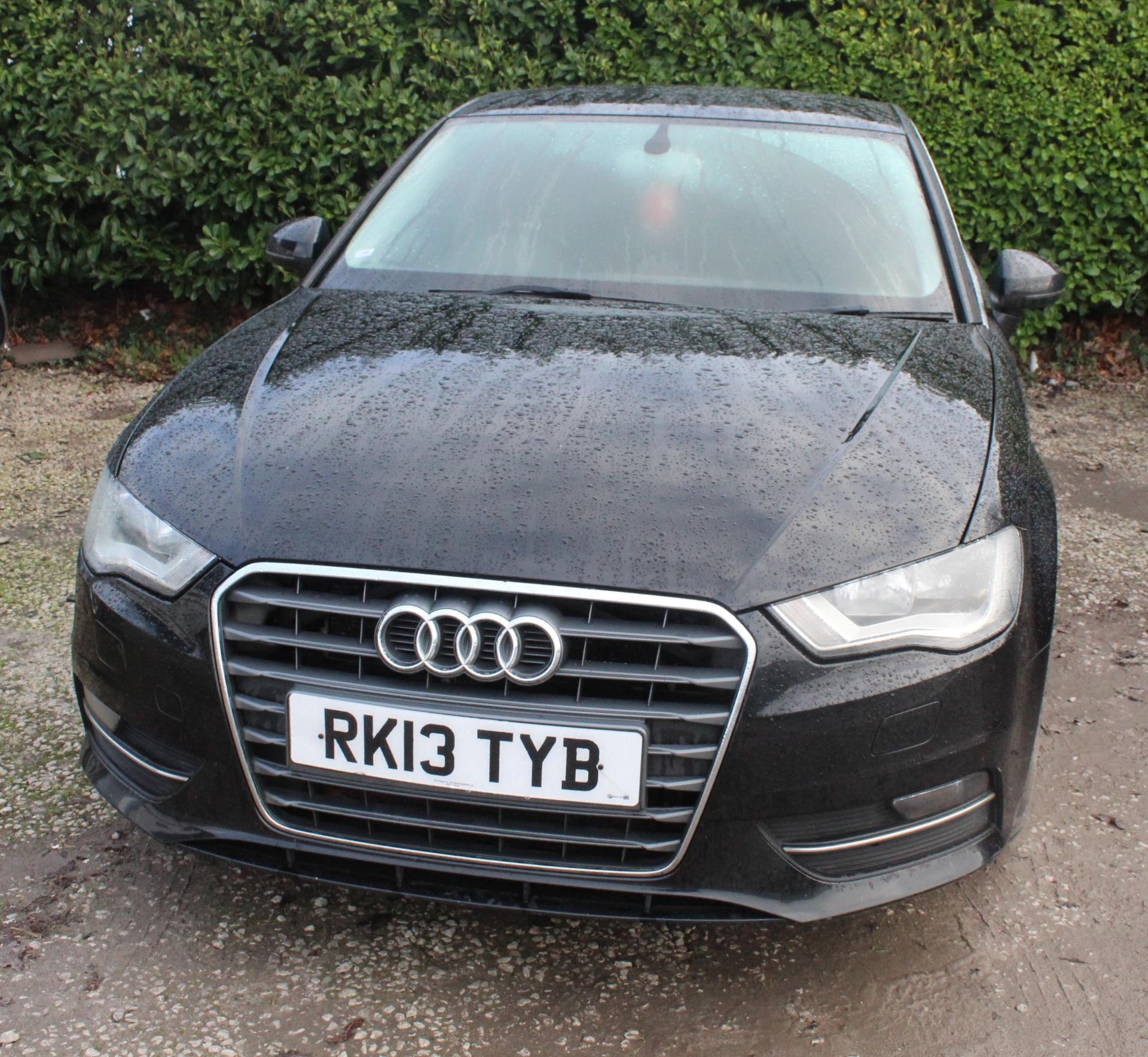 2013 AUDI A3 SPORT HDI RK13TYB BLACK DIESEL MOT JUNE 2024 TWO KEYS 151899 MILES WHILST IT RUNS - Image 4 of 7