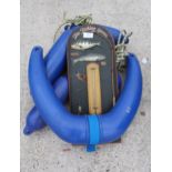 BOW FENDER FISHING THERMOMETER AND 4 BOAT FENDERS NO VAT