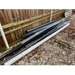 A QUANTITY OF GUTTERING NO VAT