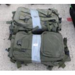 10 ARMY RUCK SACKS + VAT