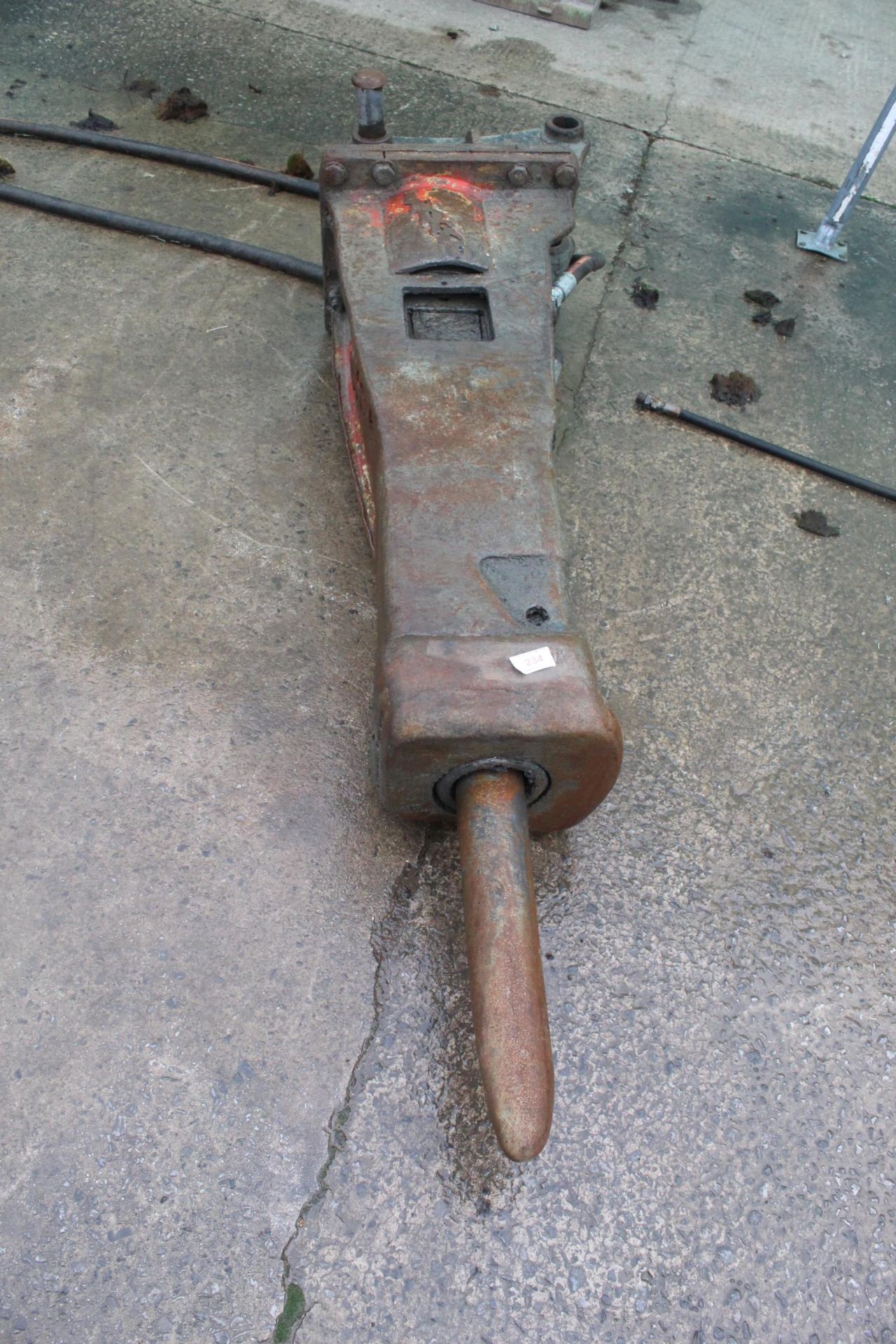 AN INDECO HYDRAULIC BREAKER + VAT - Image 2 of 2