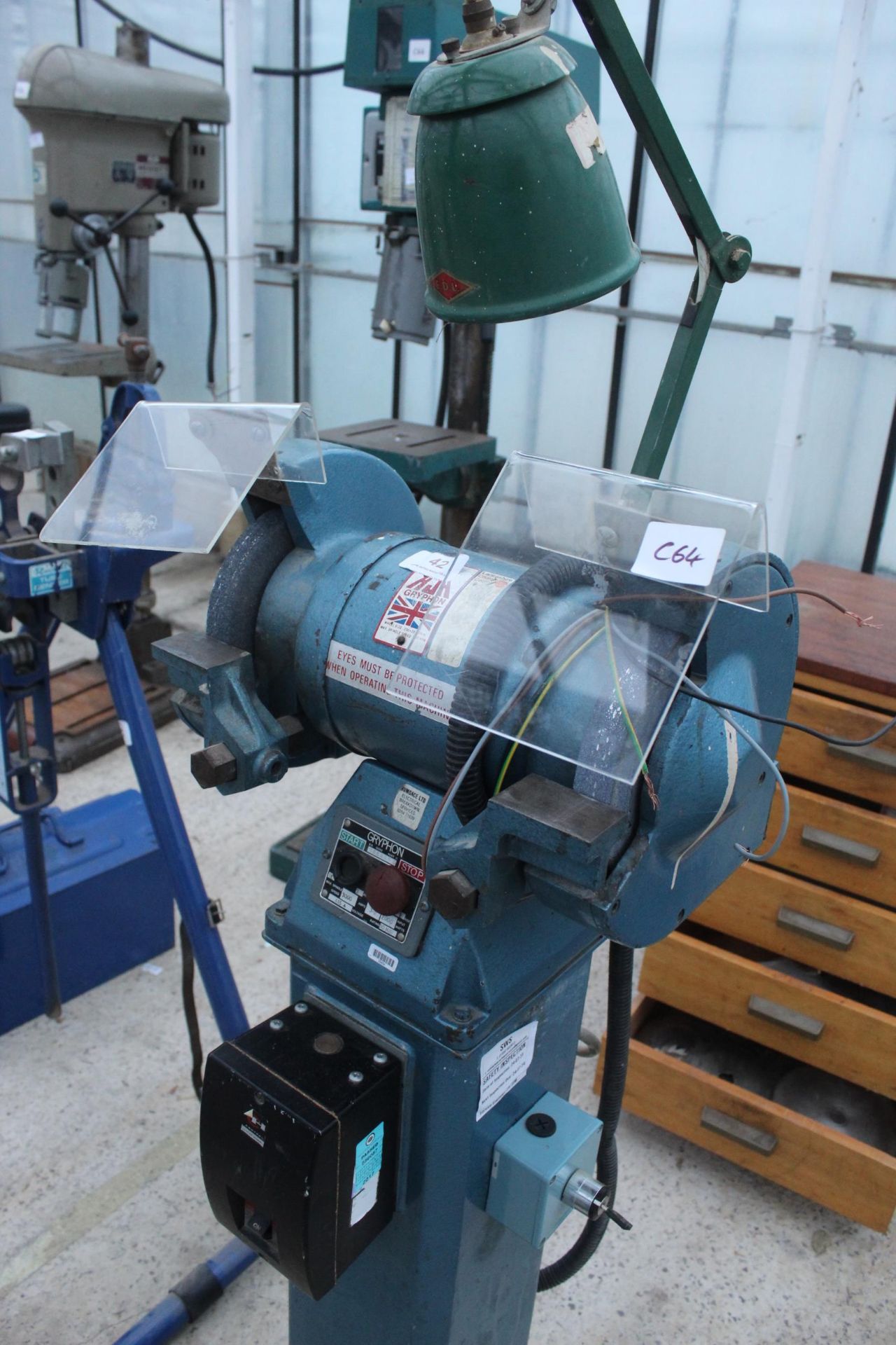 RJH GRYPHON GRINDER 3PH (WORKING) NO VAT - Image 3 of 5