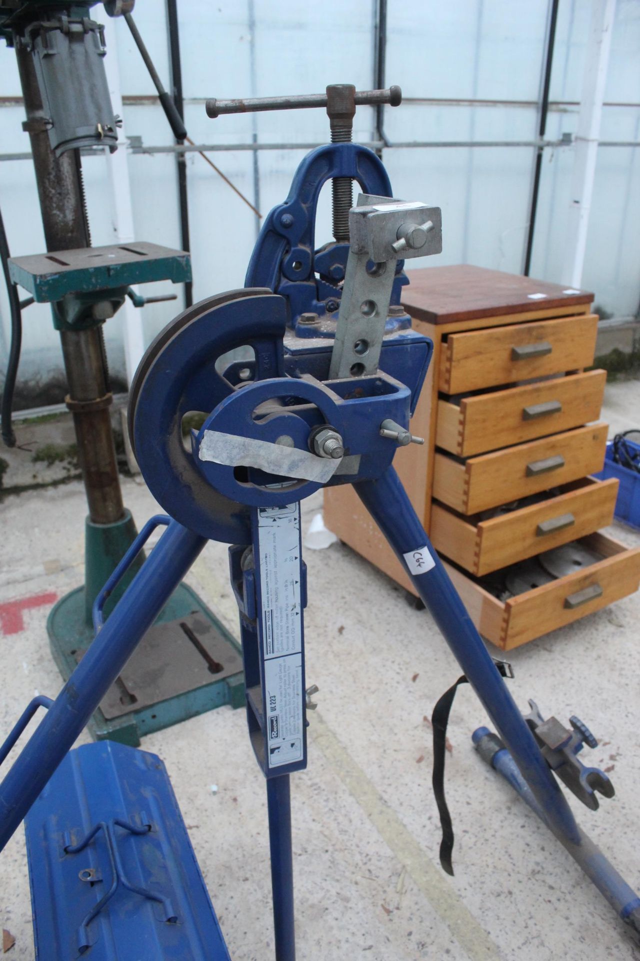 RECORD PIPE BENDER AND BOX OF FORMS NO VAT - Image 3 of 5