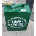 A LAND ROVER FUEL CAN + VAT