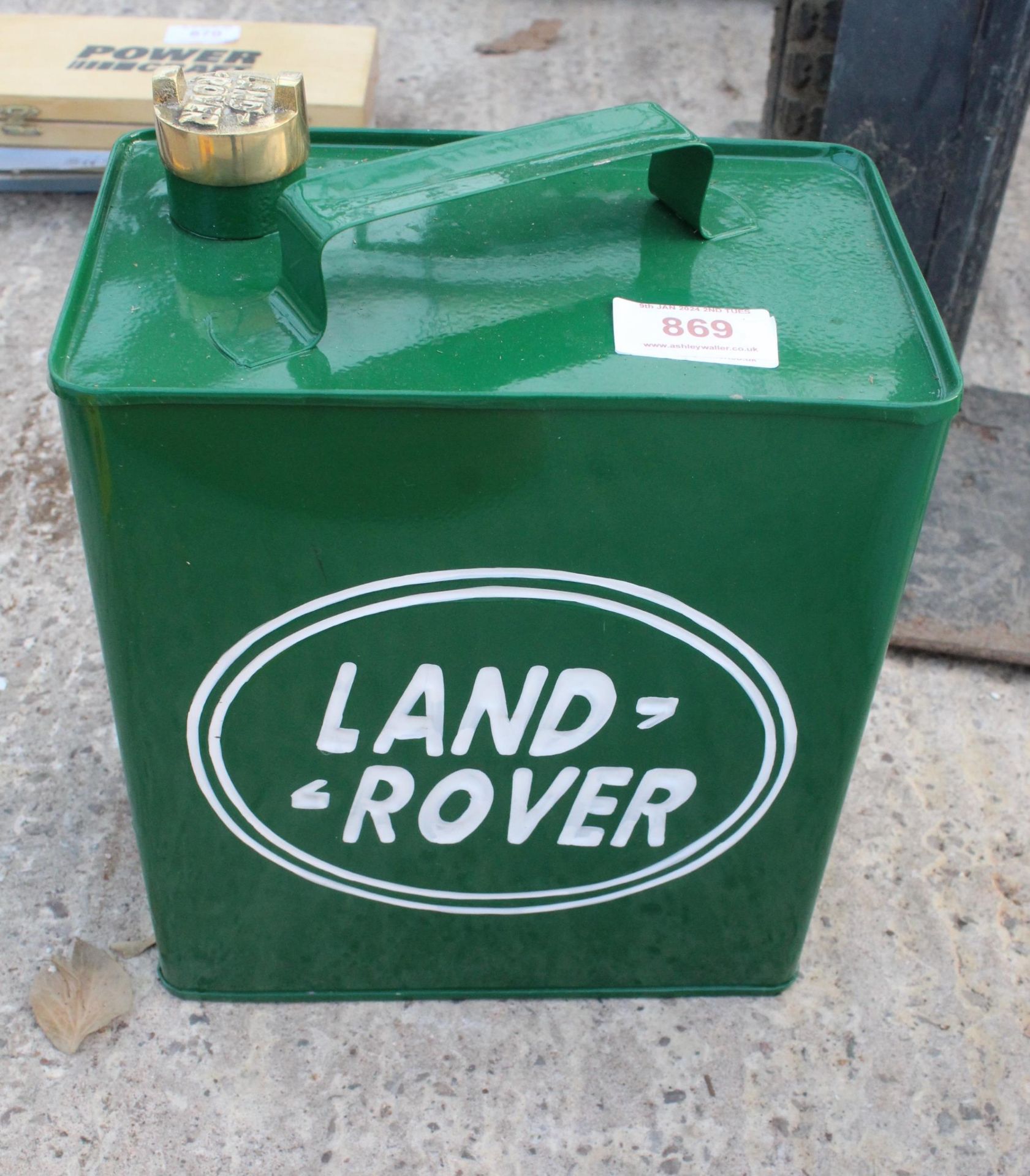 A LAND ROVER FUEL CAN + VAT