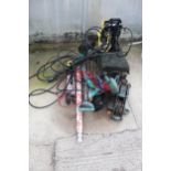 KARCHER WASHER,TROLLEY,JACK,STRIMMER & LEVEL + VAT