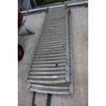 PAIR OF HEAVY DUTY MACHINE ALLOY RAMPS - NO VAT