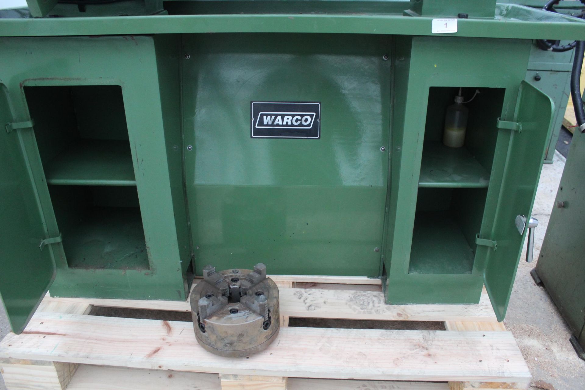 WARCO LATHE BH600 WITH 4 JAWS CHUCK UNTESTED NO VAT - Image 8 of 10