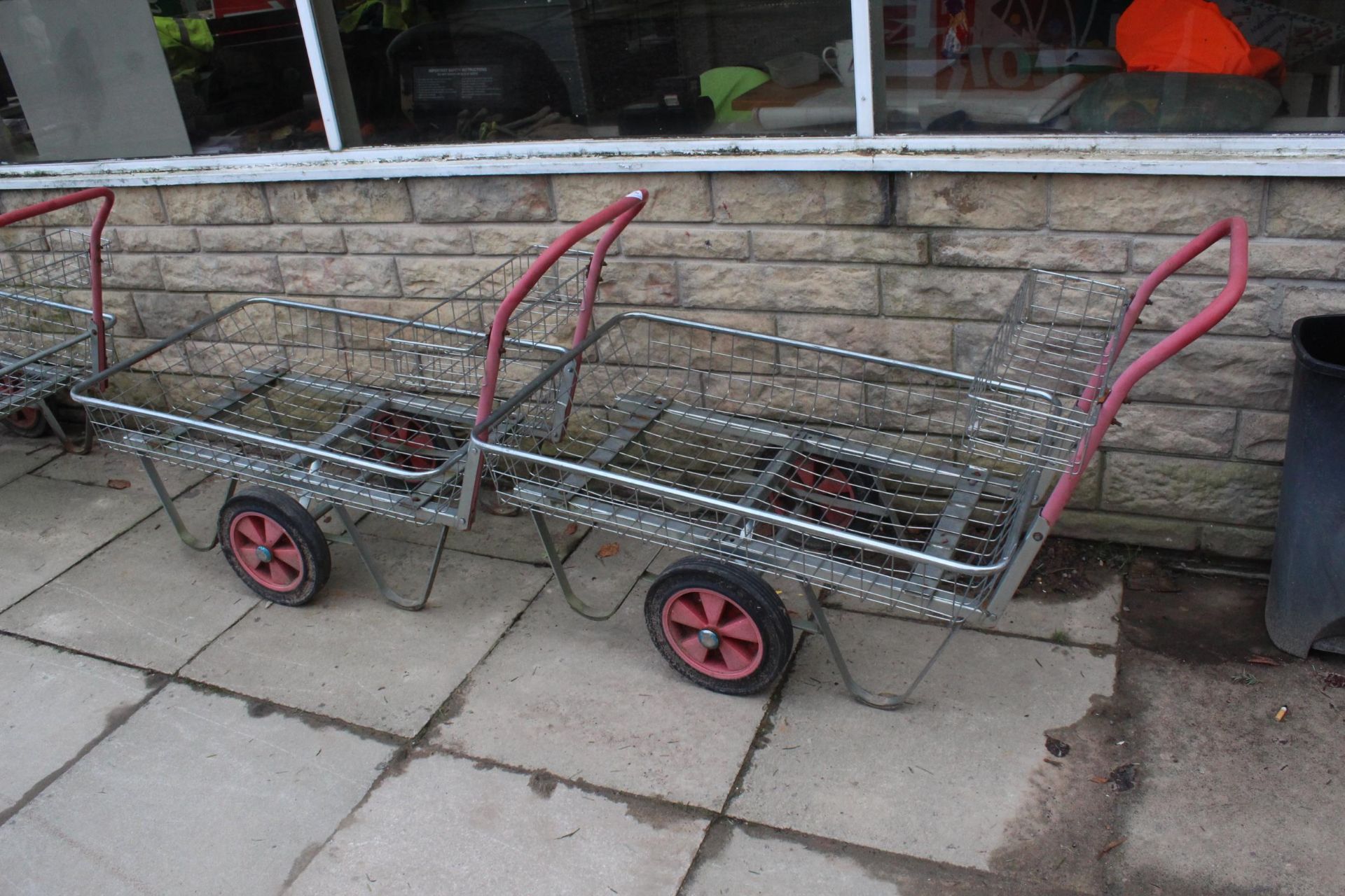 2 GARDEN PLANT TROLLEYS + VAT