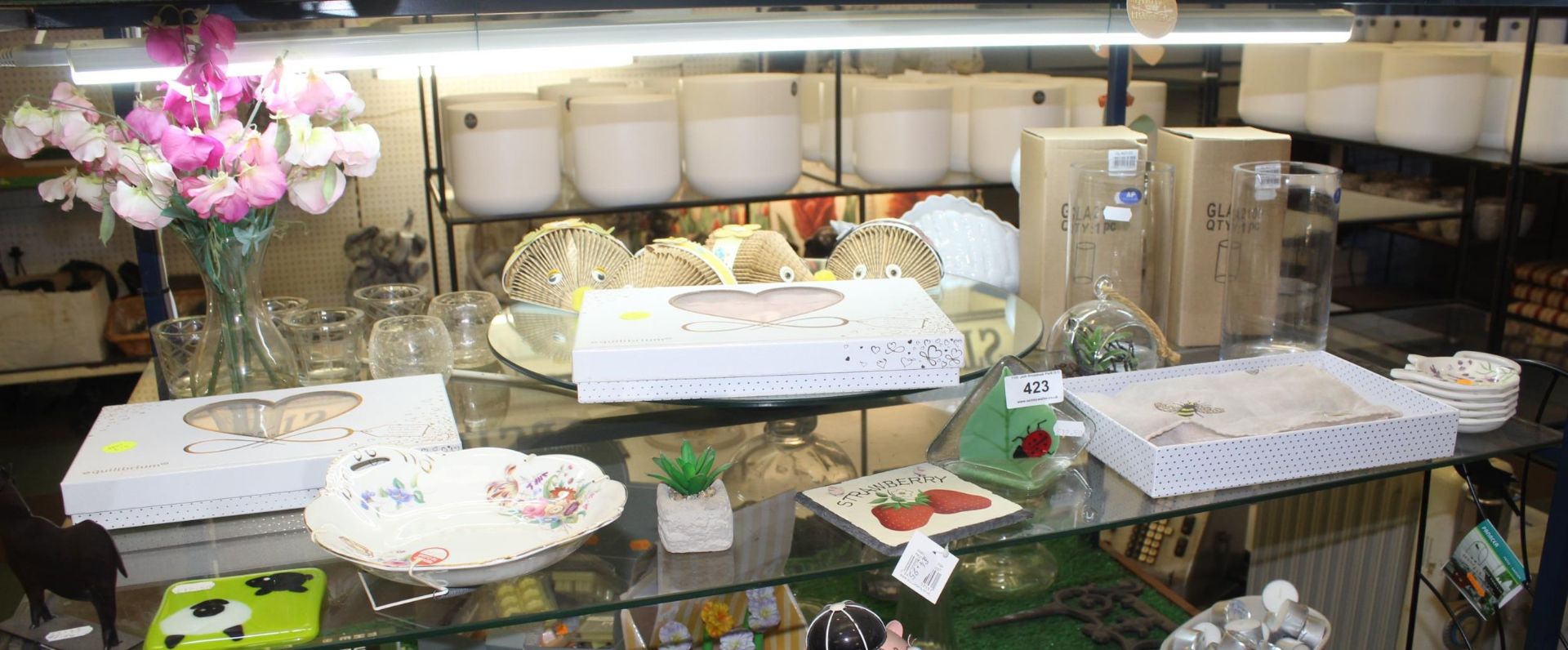 SHELF AND BAC HOLDERS, SILK SCARVES AND HEDGEHOGS + VAT