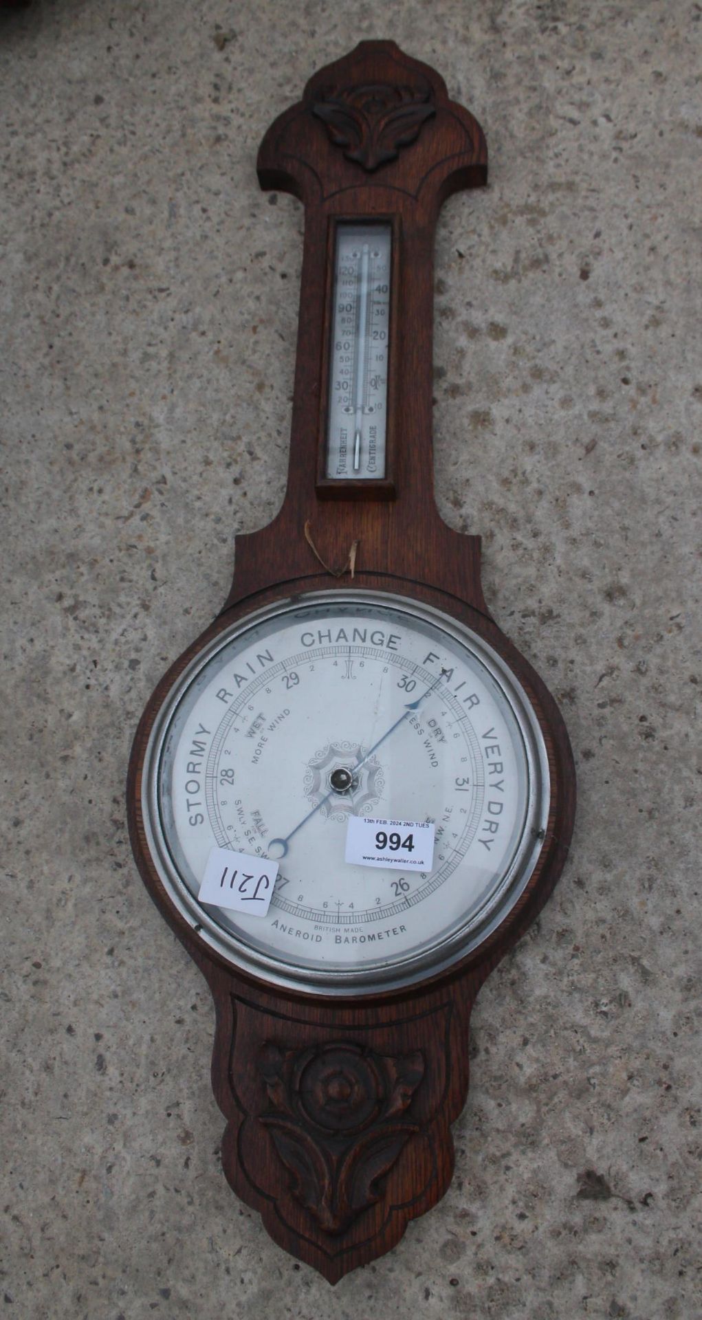 BAROMETER - NO VAT