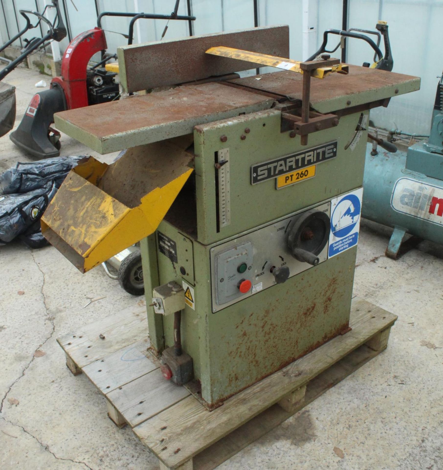 3 PHASE WOOD PLANE STARLITE PT 260 NO VAT