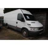 IVECO LWB PANEL DIESEL VAN 35 S12 NX05CGG FIRST REG 10/03/05 APPROX 170213 MILES SAME OWNER PAST