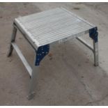 ALUMINIUM FOLDING STEP + VAT