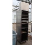 STAINLESS STEEL KITCHEN UNIT NO VAT