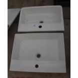 2 SINK UNITS + VAT