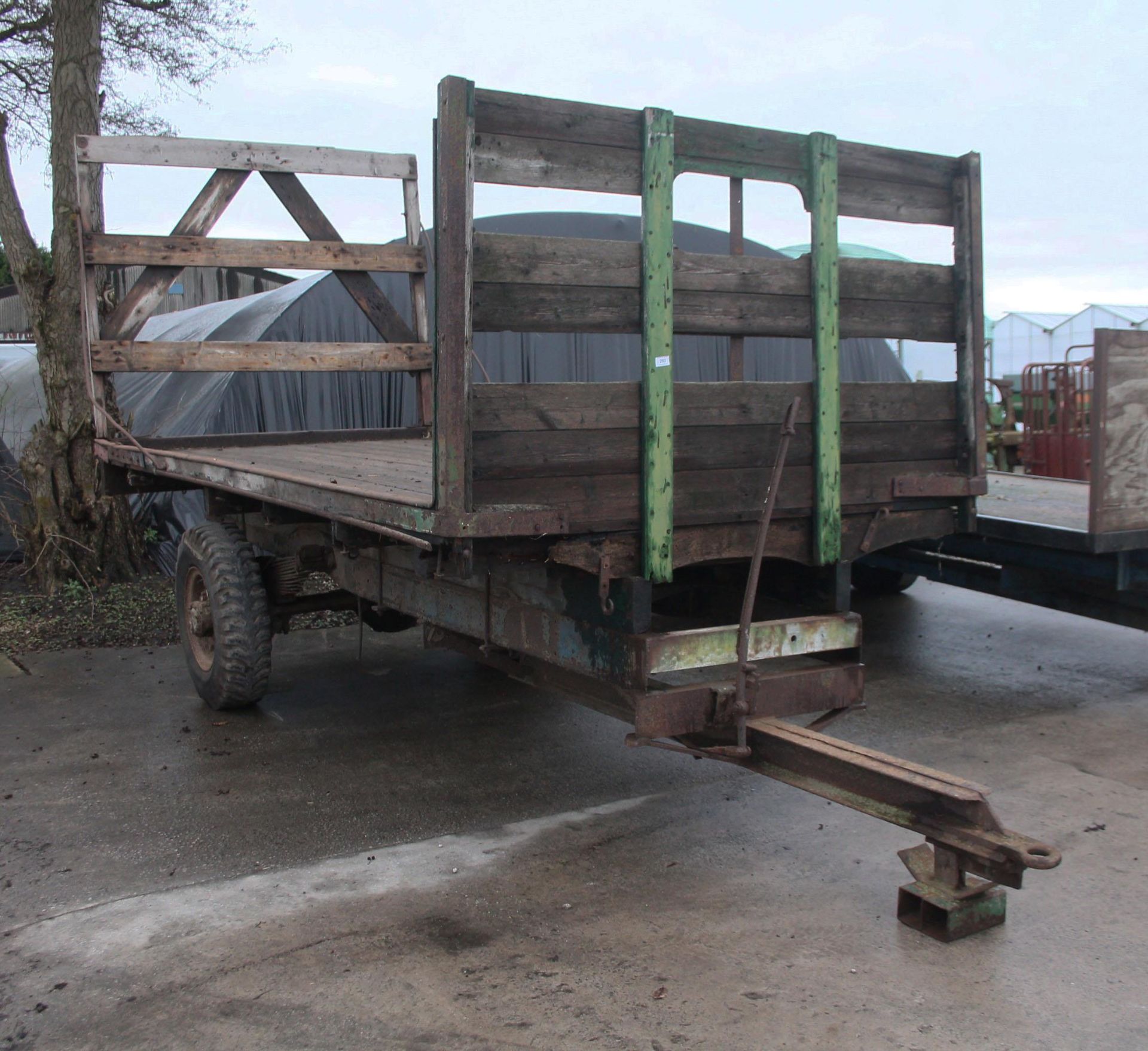 BALE TRAILER + VAT