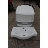 ROYAL PORTABLE TOILET AND SINK NO VAT