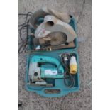 CIRCULAR SAW AND 110 JIG SAW IN WORKING ORDER NO VAT