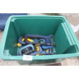 BOX OF G CLAMPS + VAT