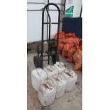 SACK TRUCK AND 6 X ICE PREVENTER + VAT