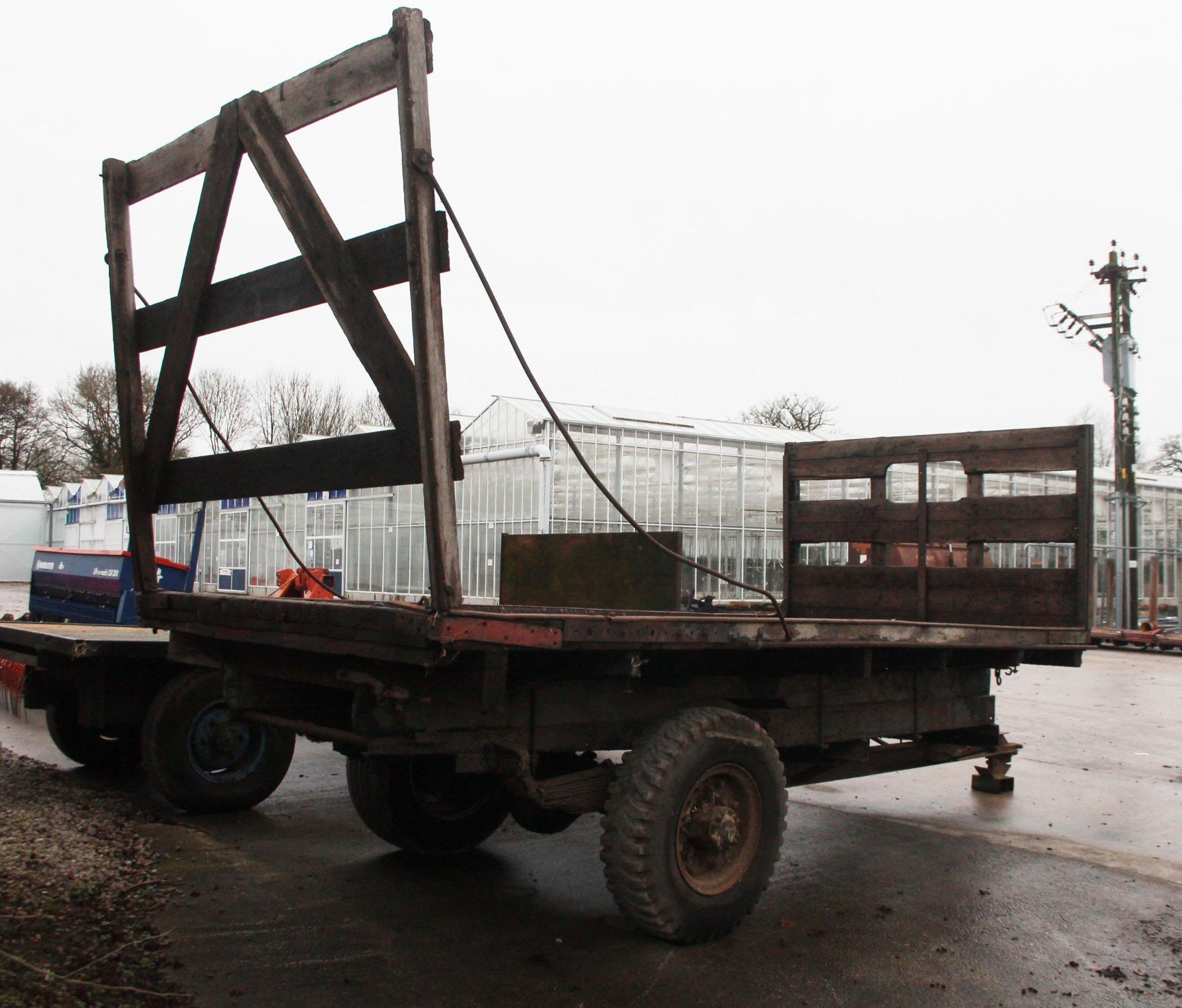 BALE TRAILER + VAT - Image 2 of 3