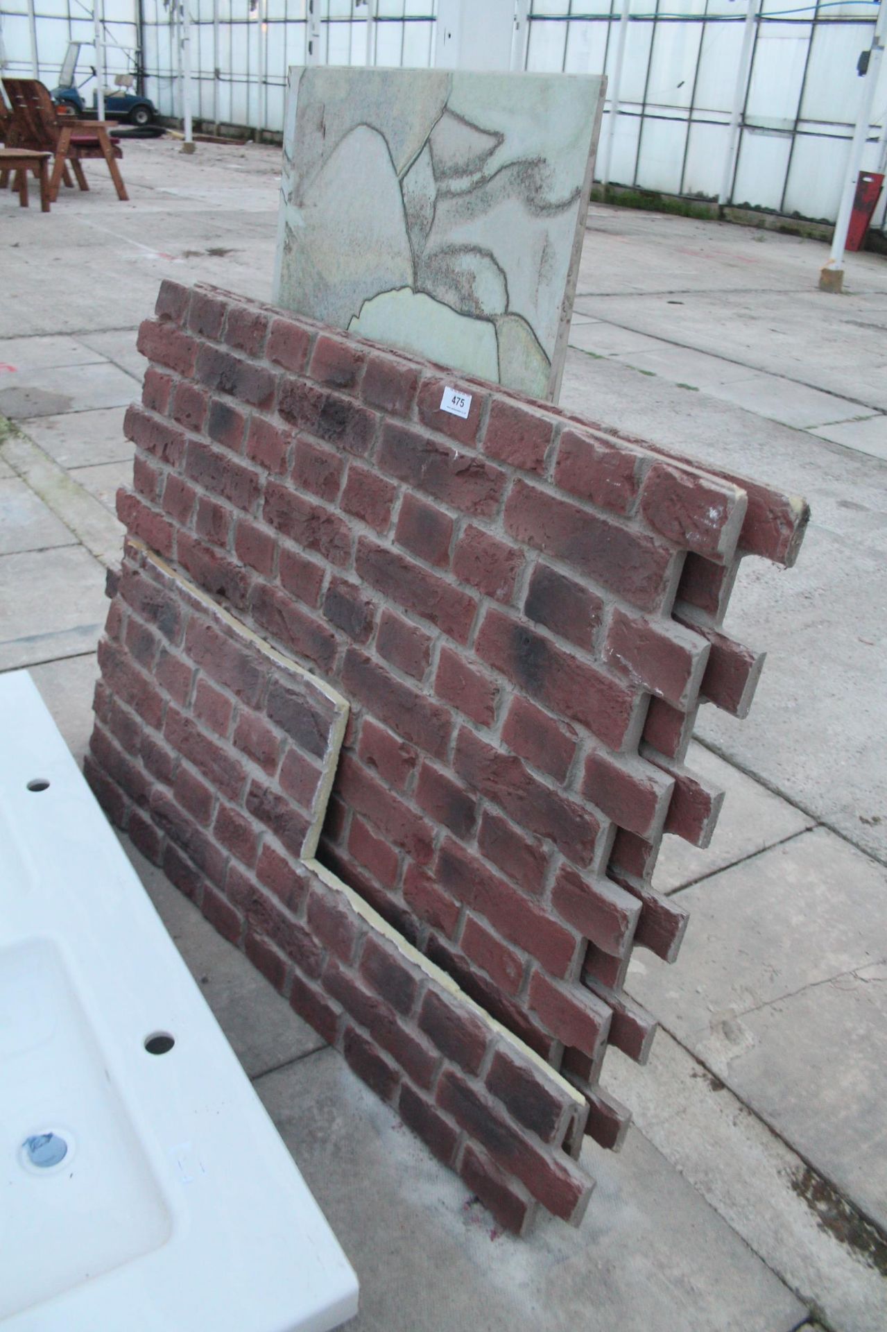 WALL TILES AND BRICKWORK PANELS + VAT