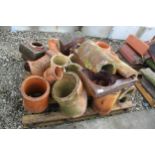 CLAY PIPES ETC. + VAT