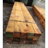 25 TIMBERS 3 X 1 1/2 AND 6' 10" LONG NO VAT