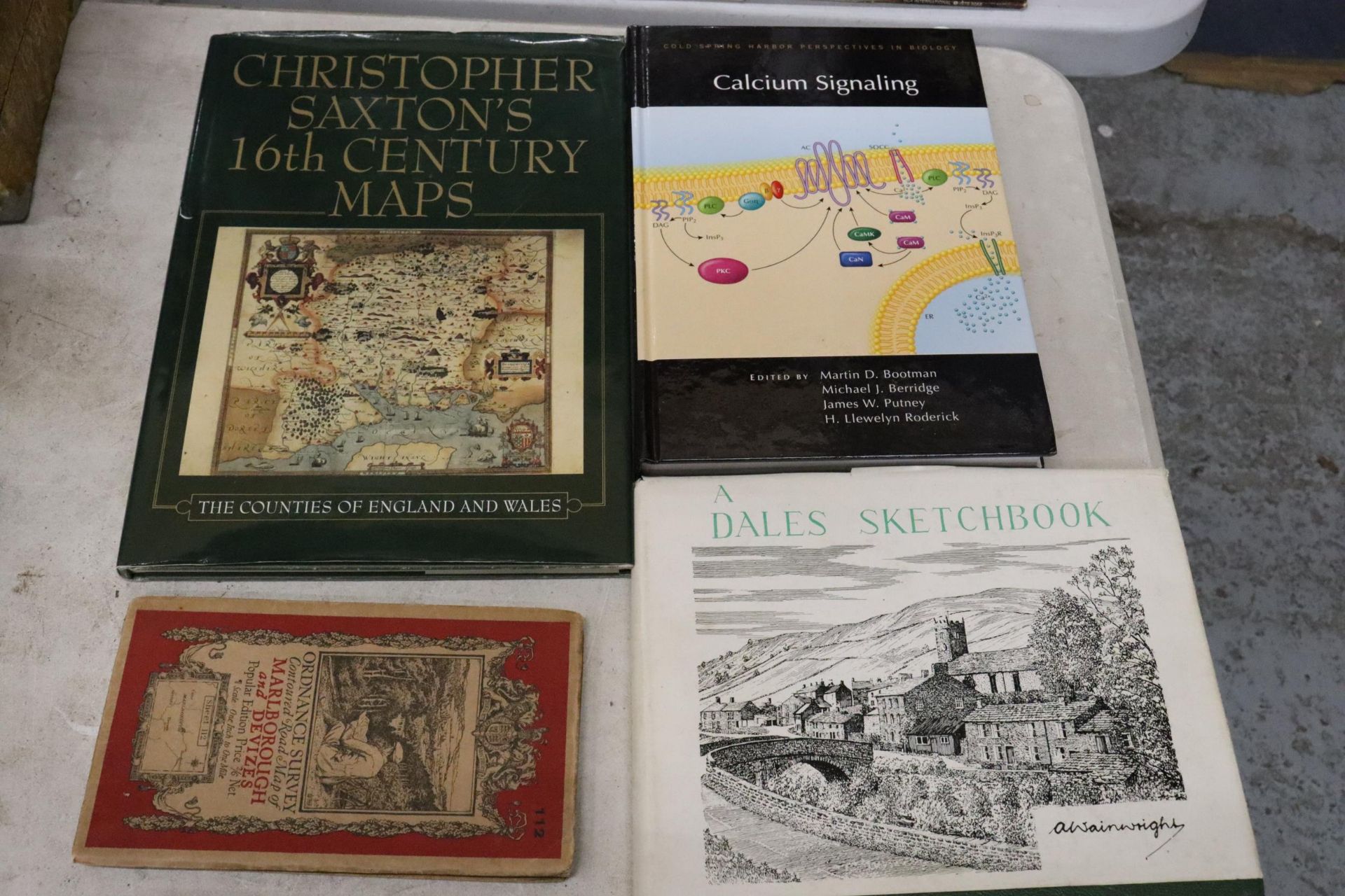 A QUANTITY OF BOOKS TO INCLUDE OLIVER TWIST, IVANHOE, CHRISTOPHER SAXTON'S 16TH CENTURY MAPS, - Image 6 of 6