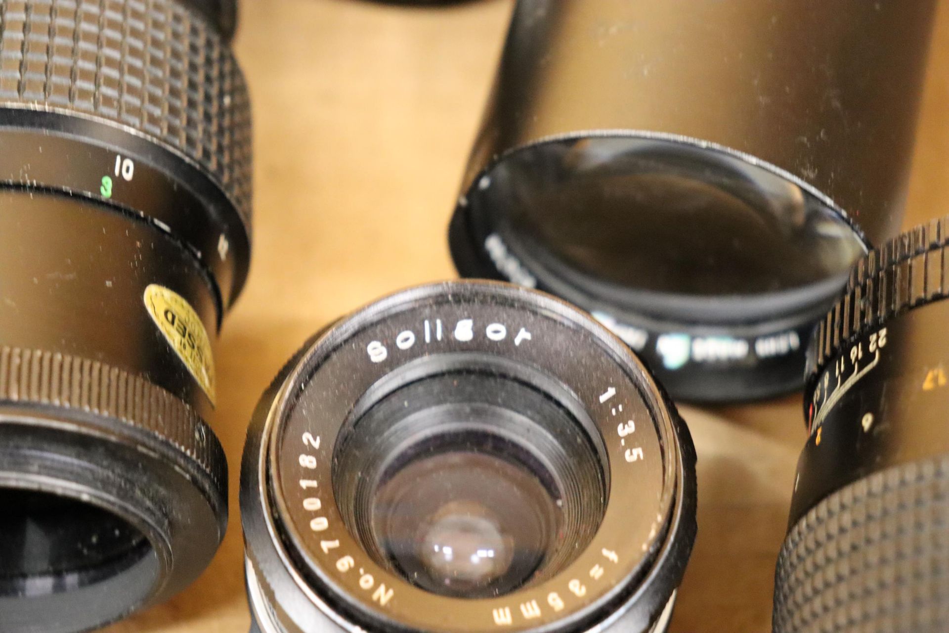 A JOBLOT OF VINTAGE CAMERA LENS (25 IN TOTAL) - Bild 8 aus 11