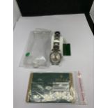 A ROLEX LADIES' DATEJUST WRISTWATCH, YEAR 2008, 26 MM STAINLESS STEEL, OYSTER BRACELET AND SILVER