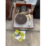 A PYE PORTABLE RECORD PLAYER