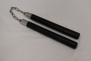 A PAIR OF NUNCHAKU