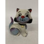 A LORNA BAILEY HAND PAINTED AND SIGNED QUEENIE CAT