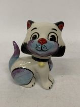 A LORNA BAILEY HAND PAINTED AND SIGNED QUEENIE CAT