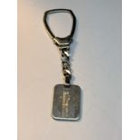 A SILVER KEY RING