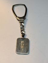 A SILVER KEY RING