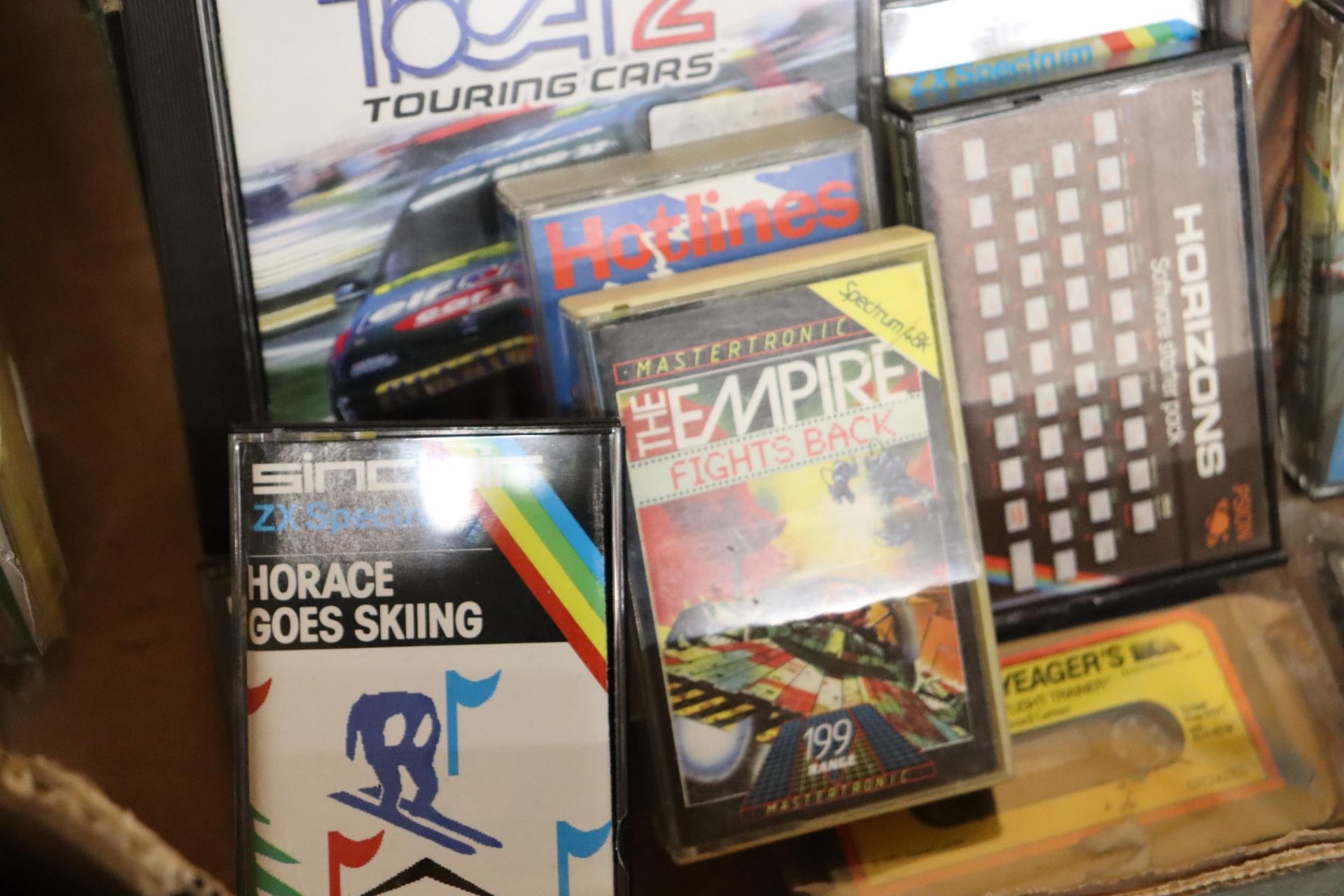 A LARGE QUANTITY OF COMPUTER GAMES TO INCLUDE SINCLAIR ZX SPECTRUM, COMMODORE 64/128. ETC., - Image 2 of 10