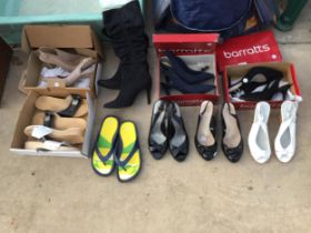 AN ASSORTMENT OF LADIES SHOES