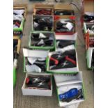 TEN PAIRS OF AS NEW AND BOXED SPORTS BOOTS AND TRAINERS