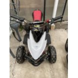 A CHILDS PETROL GO KART COMPLETE WITH KEY