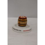 A MINTONS GUINESS ADVERTISING ASHTRAY