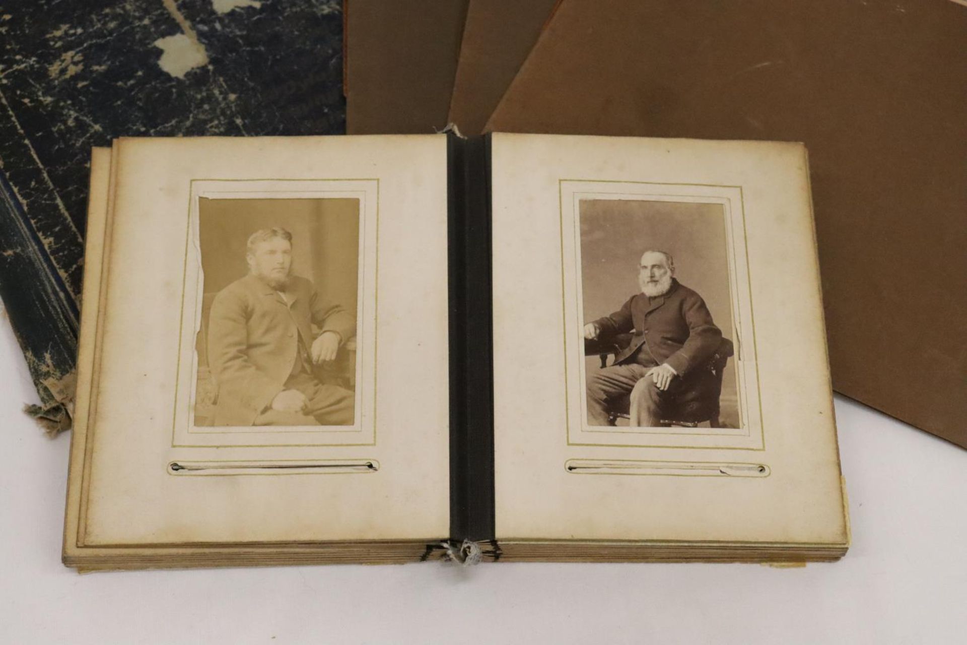 AN ALBUM OF VINTAGE PHOTOGRAPHS, A COPY OF NEEDLECRAFT MAGAZINE PRICE 2D AND THREE VICTORIA AND - Image 2 of 5