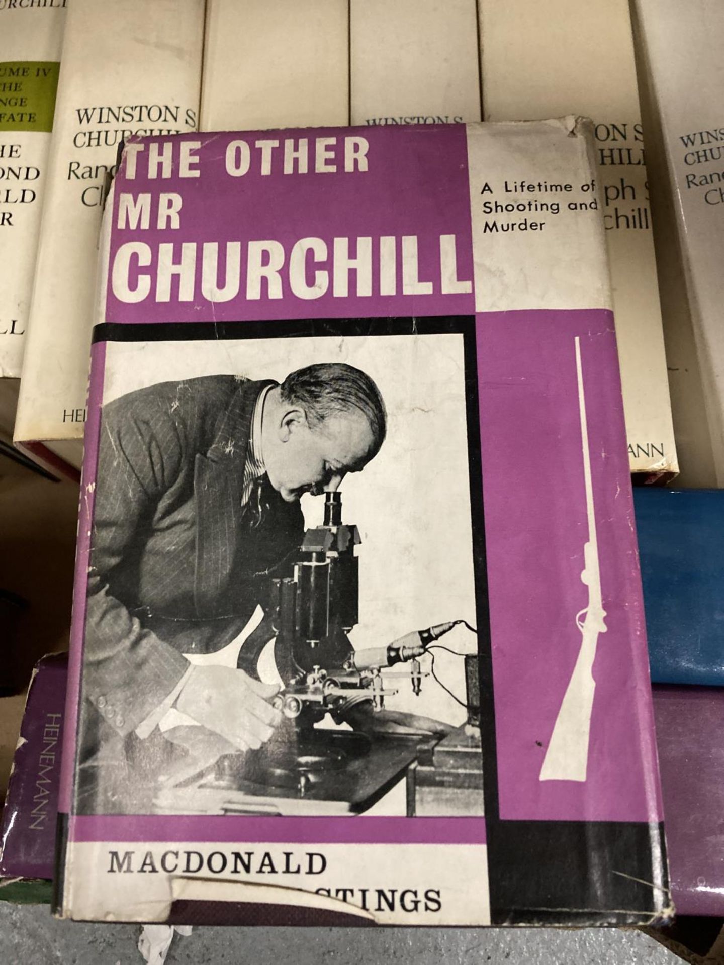 FOURTEEN BOOKS TO IJNCLUDE THIRTEEN WINSTON CHURCHILL AND A NEW IMPERIAL REFERENCE DICTIONARY - Image 2 of 5