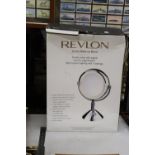 AN AS NEW AND BOXED REVLON LUXURY MAKE UP MIRROR