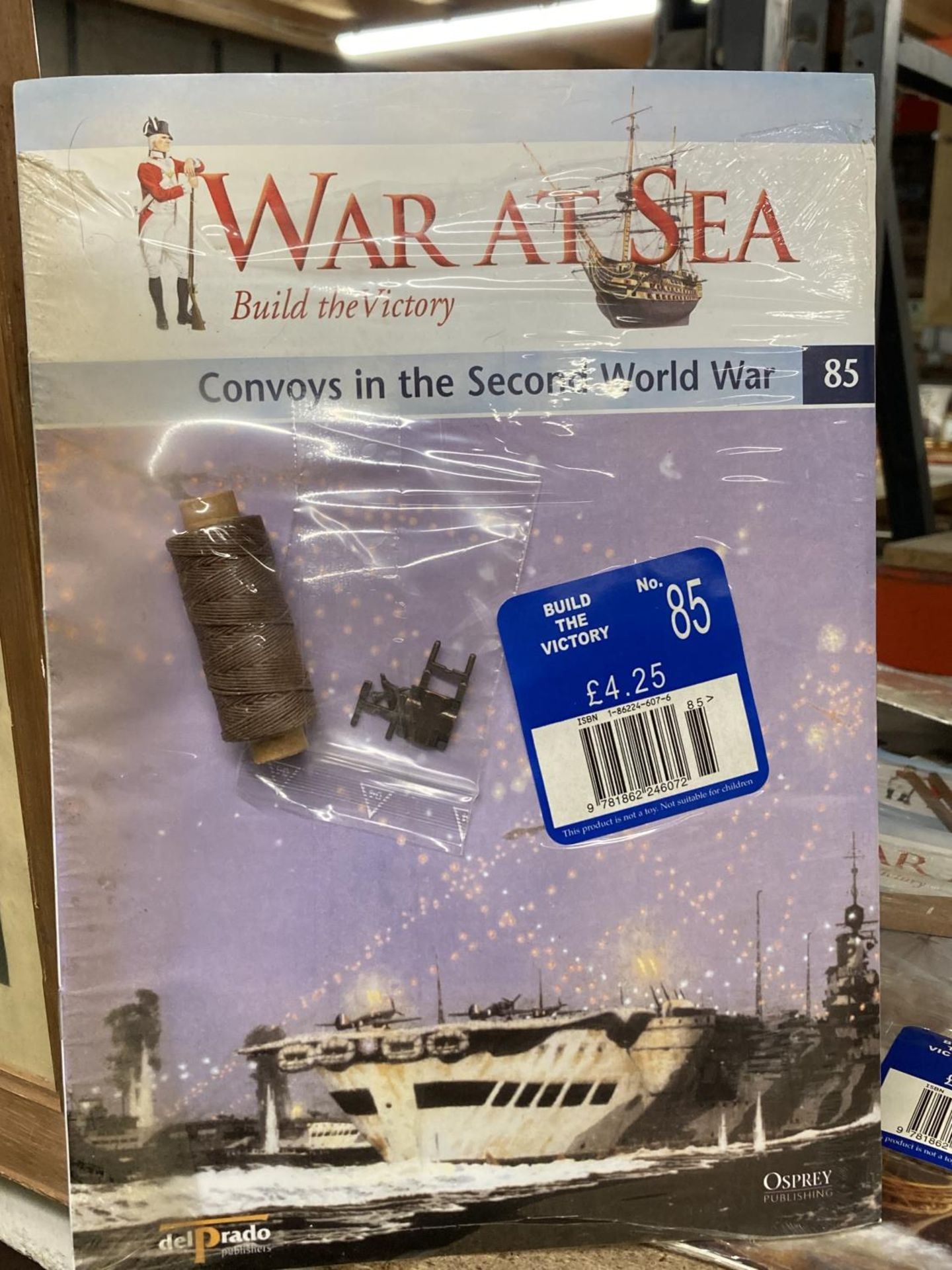 WAR AT SEA MAGAZINES BUILD THE VICTORY WITH PARTS - Image 2 of 4