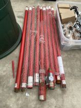 NINE HILTI CORE DRILLING EXTENSION POLES